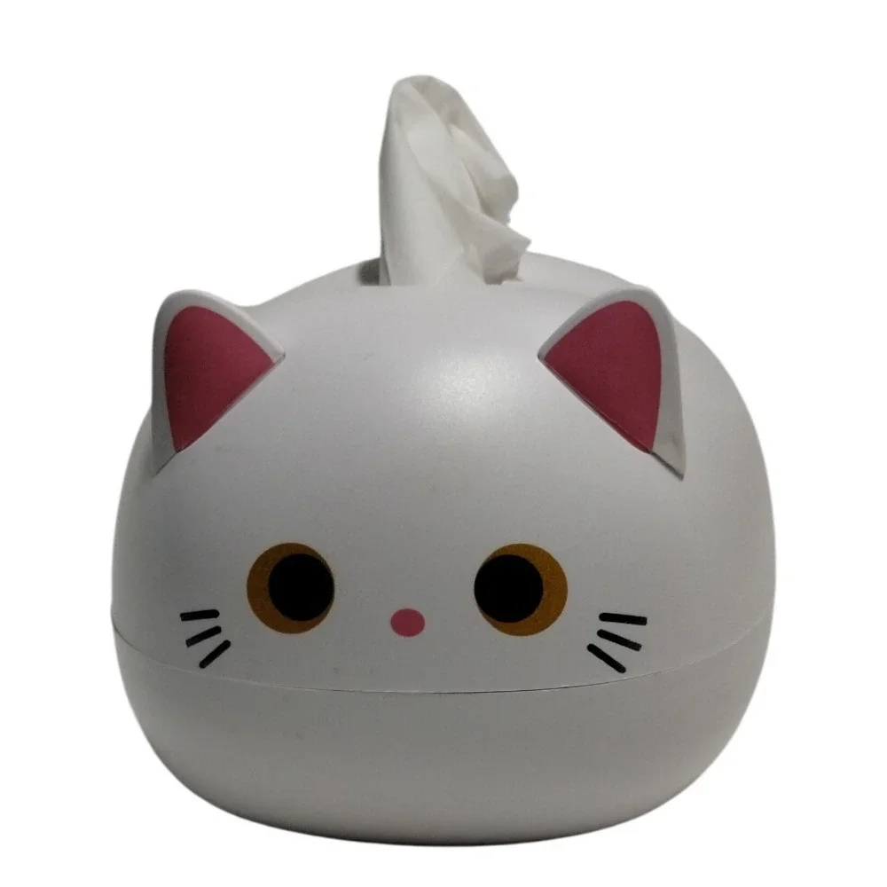 Cute Cat Napkin & Toothpick Holder White‎ Kawaii Kitchen Table Decor 7